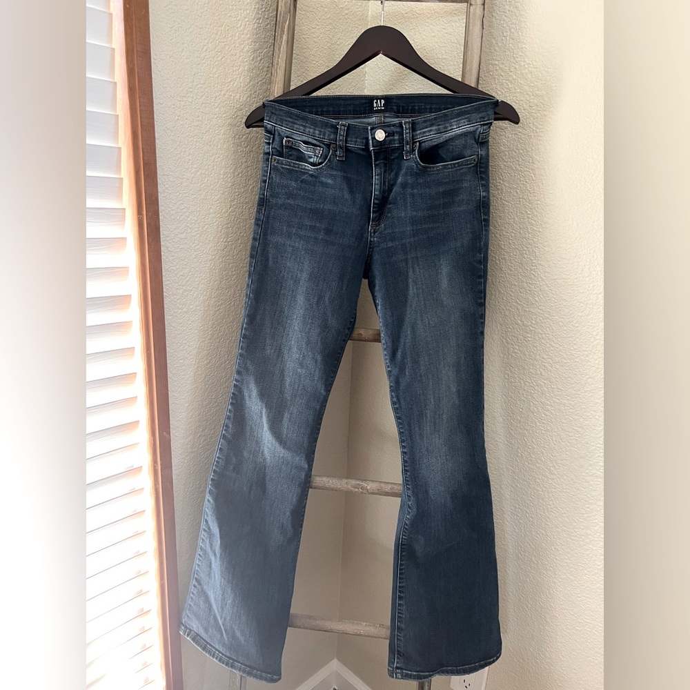 Gap stretch flare jeans